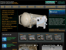 Tablet Screenshot of bondtech-autoclaves.com